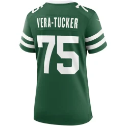 Women New York Jets Jerseys | Women^Women's Nike Alijah Vera-Tucker Legacy Green Team Game Jersey