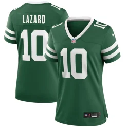 Women New York Jets Jerseys | Women^Women's Nike Allen Lazard Legacy Green Team Game Jersey