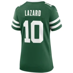 Women New York Jets Jerseys | Women^Women's Nike Allen Lazard Legacy Green Team Game Jersey
