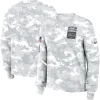 Women New York Jets T-Shirts | Women^Women's Nike Arctic Camo 2024 Salute To Service Long Sleeve T-Shirt