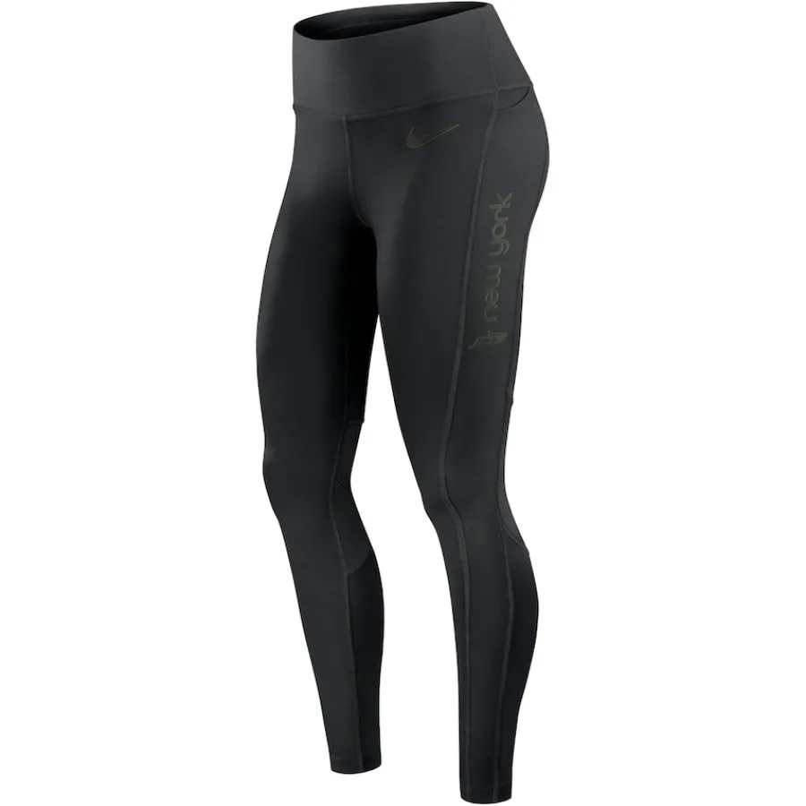 Women New York Jets Shorts & Pants^Women's Nike Black Performance Leggings
