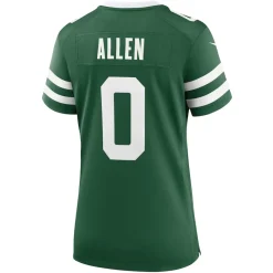 Women New York Jets Jerseys | Women^Women's Nike Braelon Allen Legacy Green Game Jersey