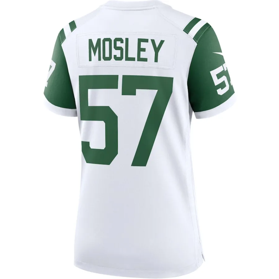 Women New York Jets Jerseys | Women^Women's Nike C.J. Mosley White Classic Alternate Game Jersey