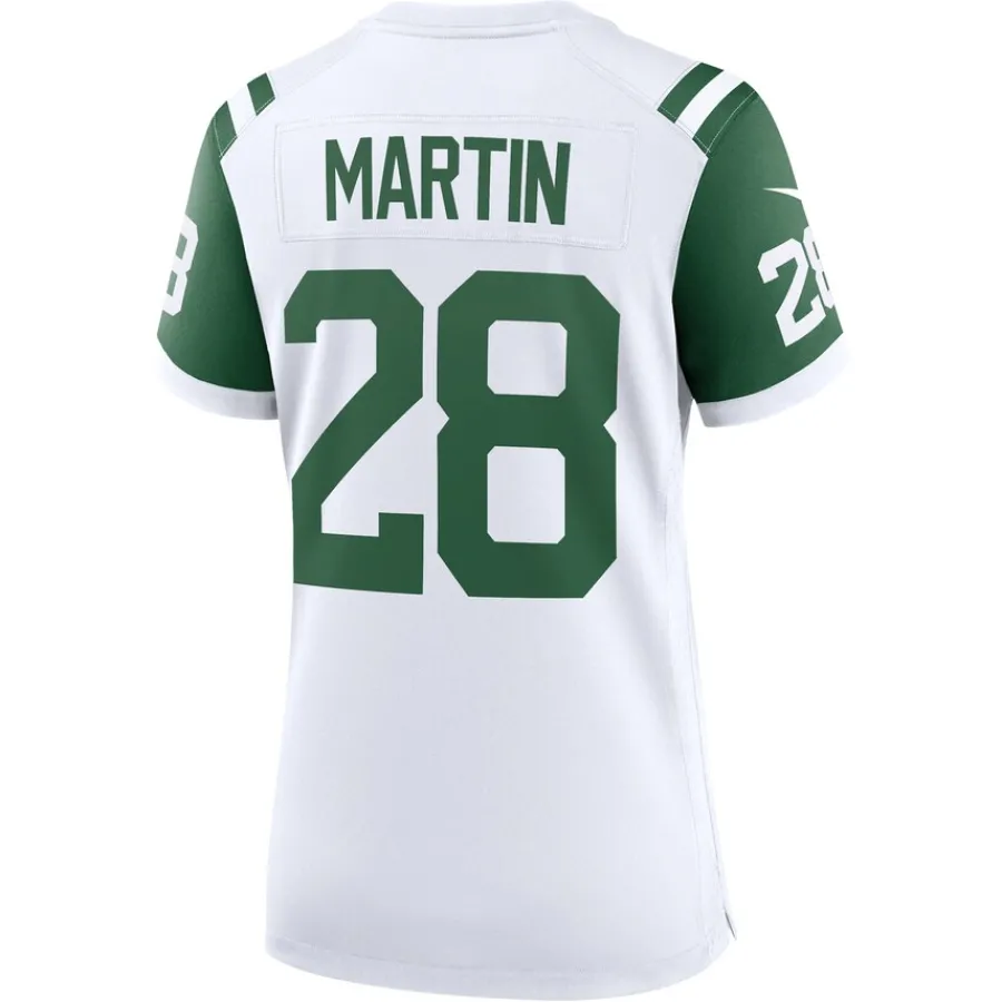 Women New York Jets Jerseys | Women^Women's Nike Curtis Martin White Classic Alternate Retired Player Game Jersey