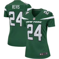 Women New York Jets Jerseys | Women^Women's Nike Darrelle Revis Gotham Green Retired Player Game Jersey