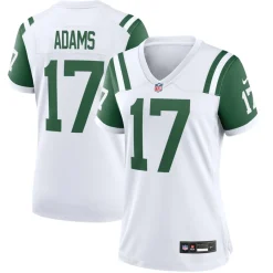 Women New York Jets Jerseys | Women^Women's Nike Davante Adams White Classic Alternate Game Jersey
