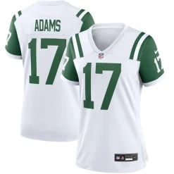 Women New York Jets Jerseys | Women^Women's Nike Davante Adams White Classic Alternate Game Jersey