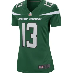 New York Jets Replica | Throwback^Women's Nike Don Maynard Gotham Green Game Retired Player Jersey
