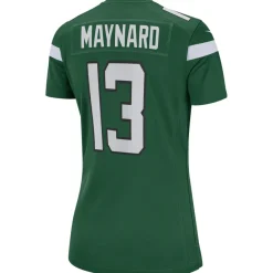 New York Jets Replica | Throwback^Women's Nike Don Maynard Gotham Green Game Retired Player Jersey