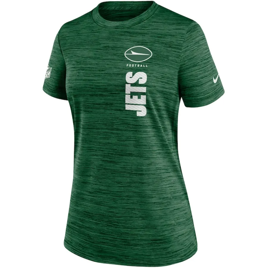 Women New York Jets T-Shirts | Women^Women's Nike Green Velocity Performance T-Shirt