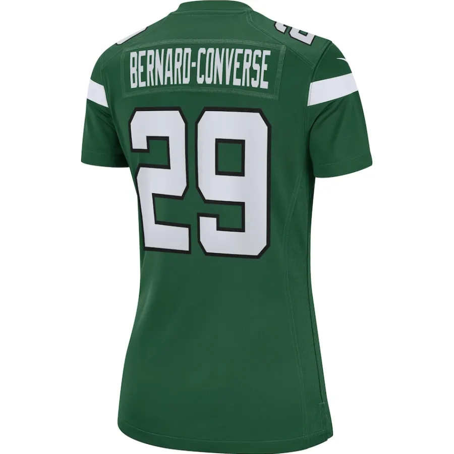 Women New York Jets Jerseys | Women^Women's Nike Jarrick Bernard Converse Gotham Green Game Jersey