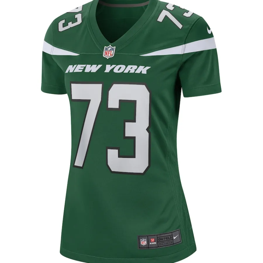 New York Jets Replica | Throwback^Women's Nike Joe Klecko Gotham Green Game Retired Player Jersey