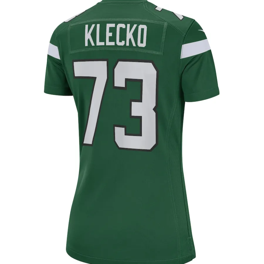 New York Jets Replica | Throwback^Women's Nike Joe Klecko Gotham Green Game Retired Player Jersey