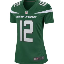 Women New York Jets Jerseys | Women^Women's Nike Joe Namath Gotham Green Game Retired Player Jersey