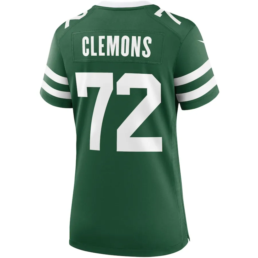 Women New York Jets Jerseys | Women^Women's Nike Micheal Clemons Legacy Green Team Game Jersey