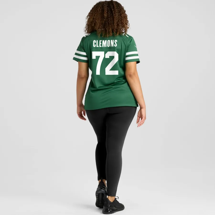 Women New York Jets Jerseys | Women^Women's Nike Micheal Clemons Legacy Green Team Game Jersey