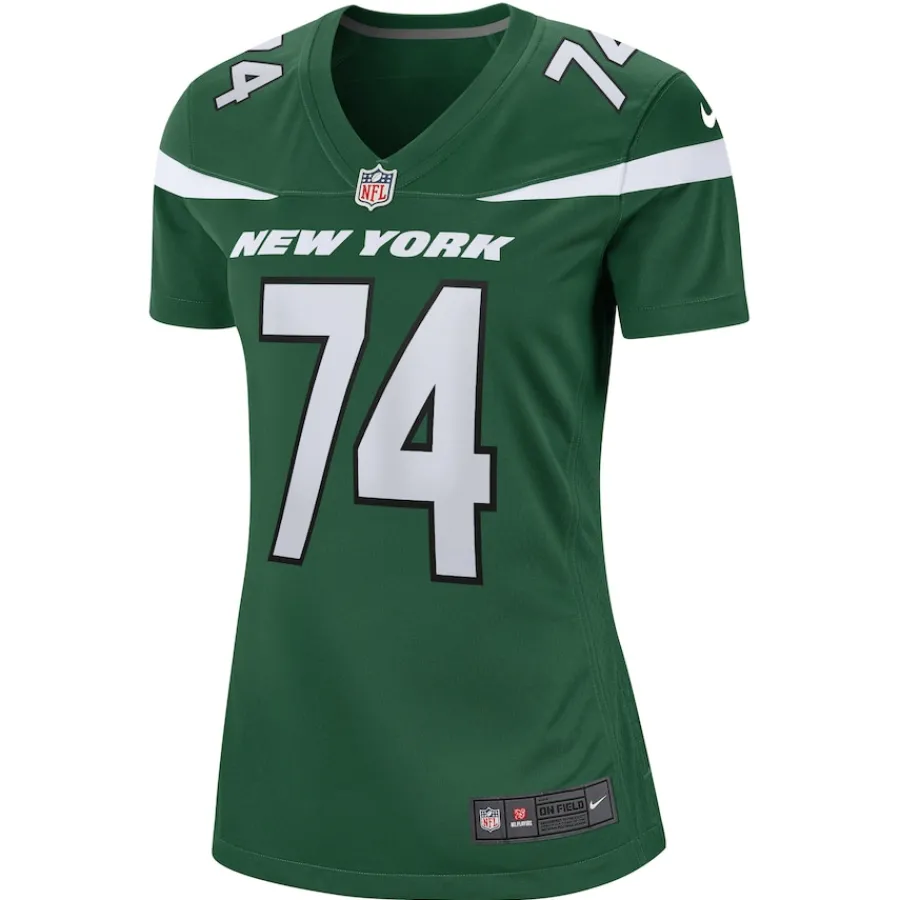 Women New York Jets Jerseys | Women^Women's Nike Nick Mangold Gotham Green Retired Player Jersey