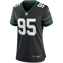 Women New York Jets Jerseys | Women^Women's Nike Quinnen Williams Legacy Black Alternate Game Jersey