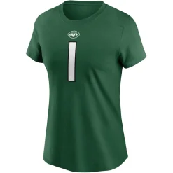 Women New York Jets T-Shirts | Women^Women's Nike Sauce Gardner Green Player Name & Number T-Shirt