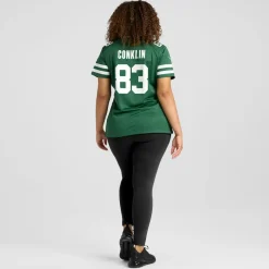 Women New York Jets Jerseys | Women^Women's Nike Tyler Conklin Legacy Green Team Game Jersey