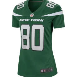New York Jets Replica | Throwback^Women's Nike Wayne Chrebet Gotham Green Game Retired Player Jersey