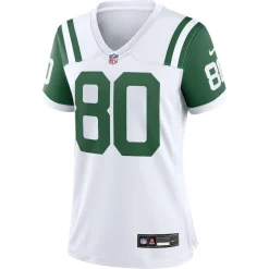 Women New York Jets Jerseys | Women^Women's Nike Wayne Chrebet White Classic Alternate Retired Player Game Jersey