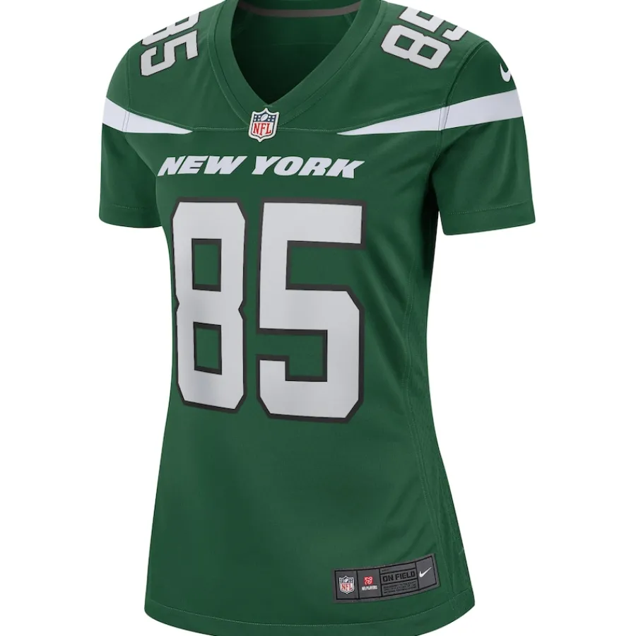 New York Jets Replica | Throwback^Women's Nike Wesley Walker Green Game Retired Player Jersey