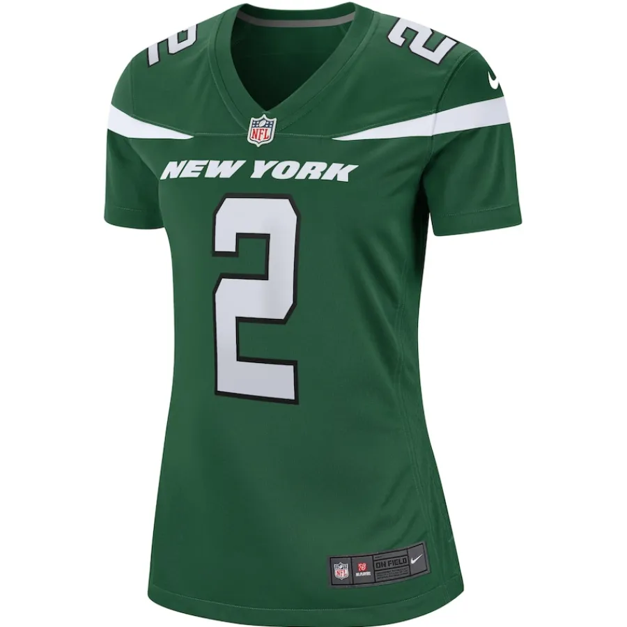 Women New York Jets Jerseys | Women^Women's Nike Zach Wilson Green Player Jersey