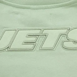 Women New York Jets Sweatshirts & Fleece | Women^Women's Pro Standard Light Green Neutral Pullover Sweatshirt