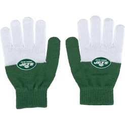 Women New York Jets Accessories | Gloves & Scarves^Women's WEAR By Erin Andrews Color-Block Gloves
