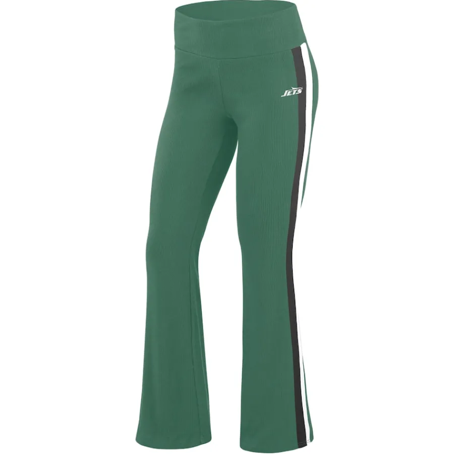Women New York Jets Shorts & Pants^Women's WEAR By Erin Andrews Green Yoga Pants