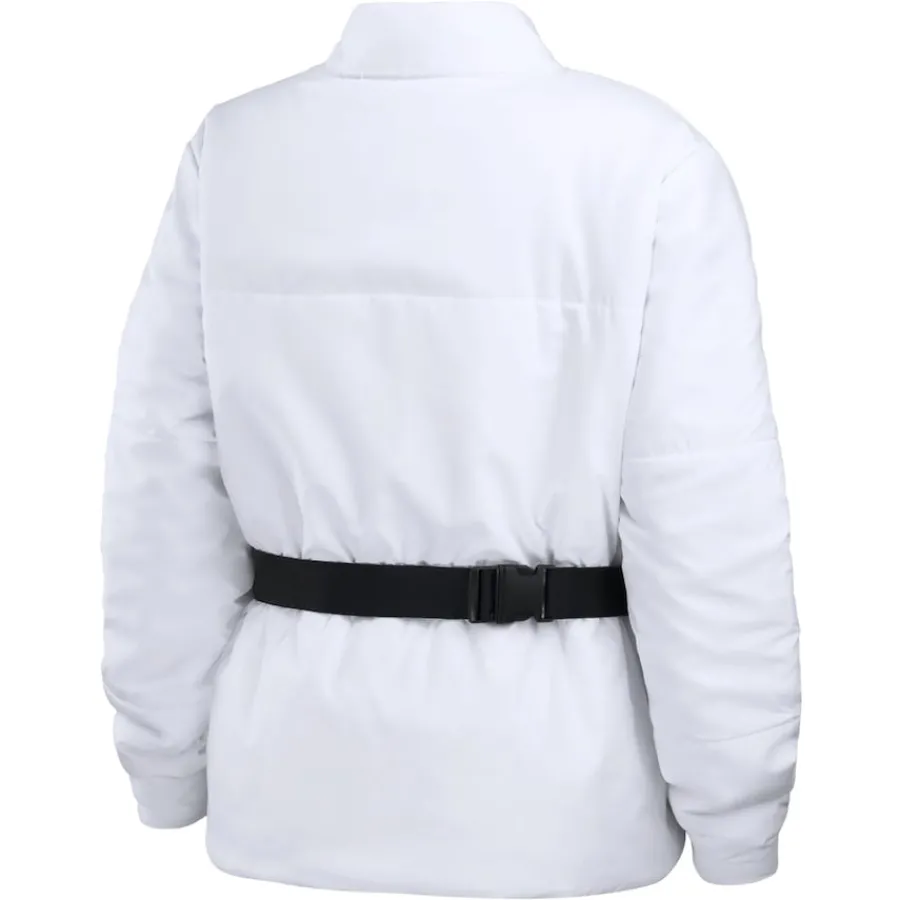 Women New York Jets Jackets^Women's WEAR By Erin Andrews White Packaway Full-Zip Puffer Jacket