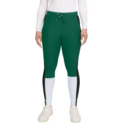 Women New York Jets Shorts & Pants^Women's WEAR By Erin Andrews Green/Black Color-Block Leggings