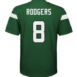 Kids New York Jets Jerseys | Kids^Youth Aaron Rodgers Gotham Green Replica Player Jersey
