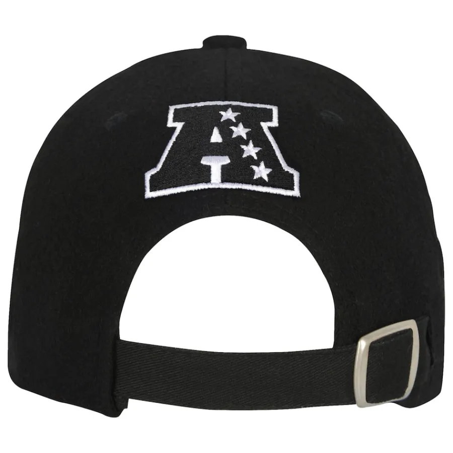 Kids New York Jets Hats | Kids^Youth Black Retro Wooly Adjustable Hat