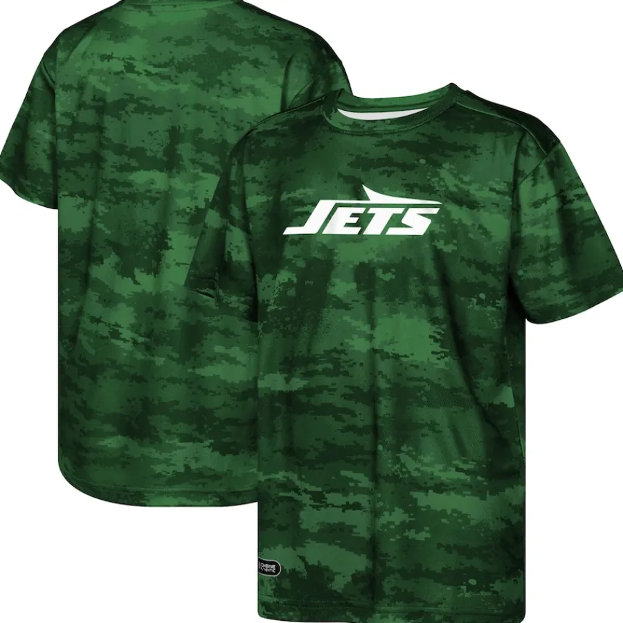 Kids New York Jets T-Shirts | Kids^Youth Green Scrimmage T-Shirt