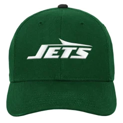 Kids New York Jets Hats | Kids^Youth Green Team Pre-Curved Adjustable Hat