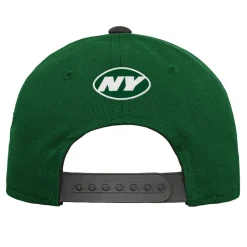 Kids New York Jets Hats | Kids^Youth Green Team Pre-Curved Adjustable Hat