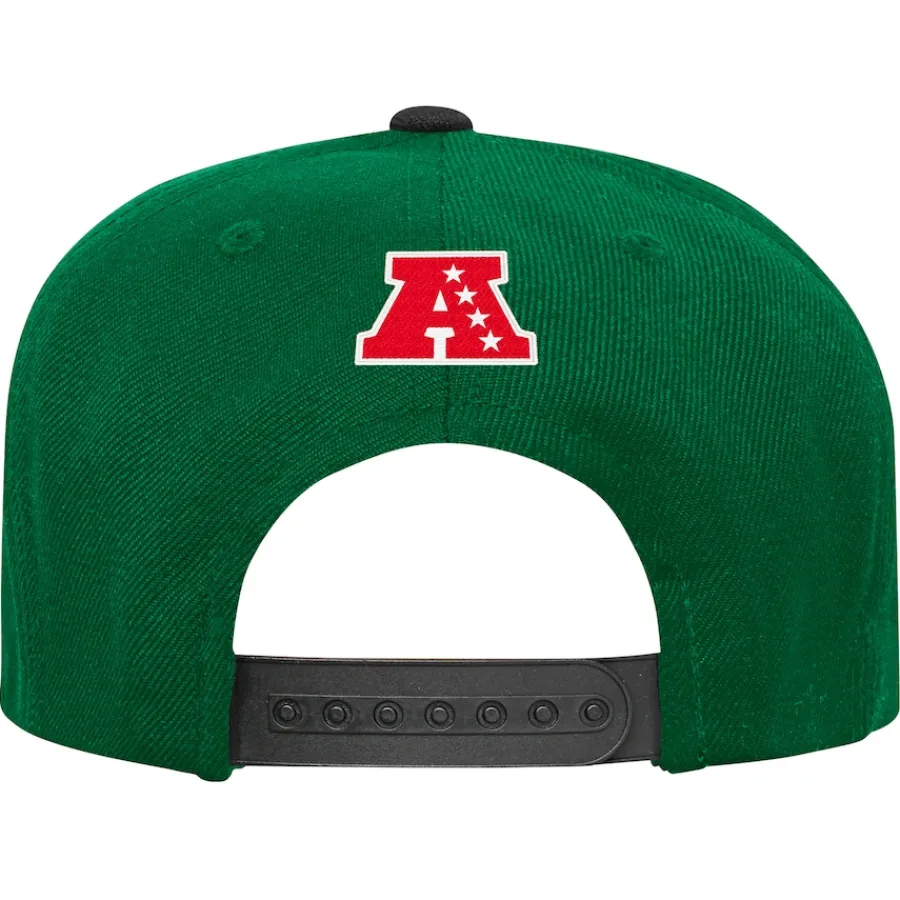 Kids New York Jets Hats | Kids^Youth Green/Black Lock Up Flat Brim Snapback Hat