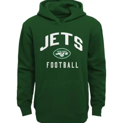 Kids New York Jets Rompers | Shorts & Pants^Youth Green/Heather Gray Play By Play Lightweight Pullover Hoodie & Fleece Pant Set
