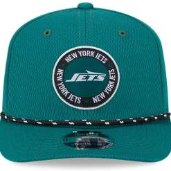 Kids New York Jets Hats | Kids^Youth New Era Green 2024 Sideline 9SEVENTY Adjustable Hat