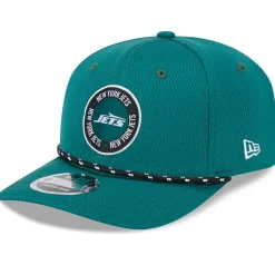Kids New York Jets Hats | Kids^Youth New Era Green 2024 Sideline 9SEVENTY Adjustable Hat