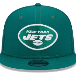 Kids New York Jets Hats | Kids^Youth New Era Green Main Trucker 9FIFTY Snapback Hat
