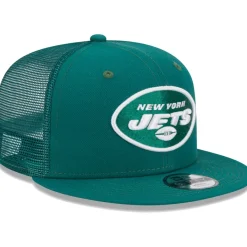 Kids New York Jets Hats | Kids^Youth New Era Green Main Trucker 9FIFTY Snapback Hat