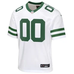 Kids New York Jets Jerseys | Kids^Youth Nike Legacy White Custom Game Jersey