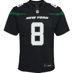 Kids New York Jets Jerseys | Kids^Youth Nike Aaron Rodgers Black Game Jersey