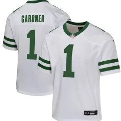 Kids New York Jets Jerseys | Kids^Youth Nike Ahmad Sauce Gardner Legacy White Game Jersey