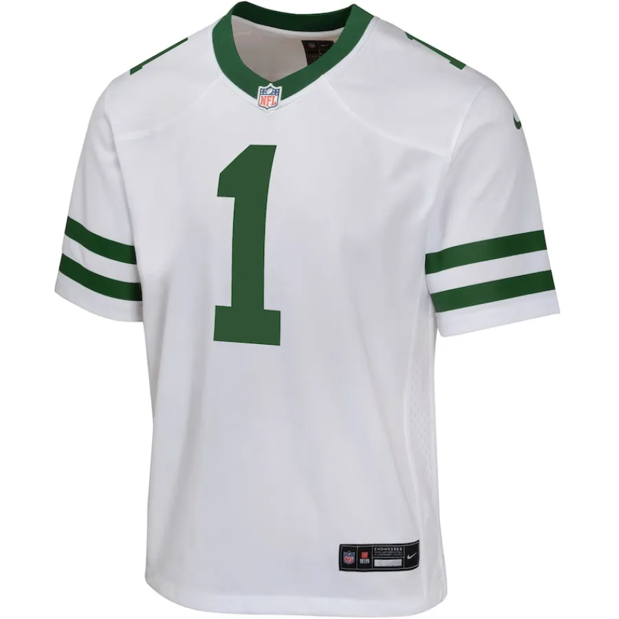 Kids New York Jets Jerseys | Kids^Youth Nike Ahmad Sauce Gardner Legacy White Game Jersey