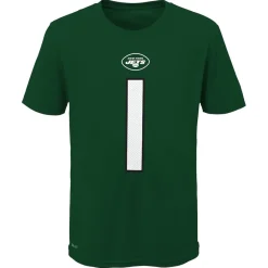 Kids New York Jets T-Shirts | Kids^Youth Nike Ahmad Sauce Gardner Green Team Pride Player Name & Number T-Shirt
