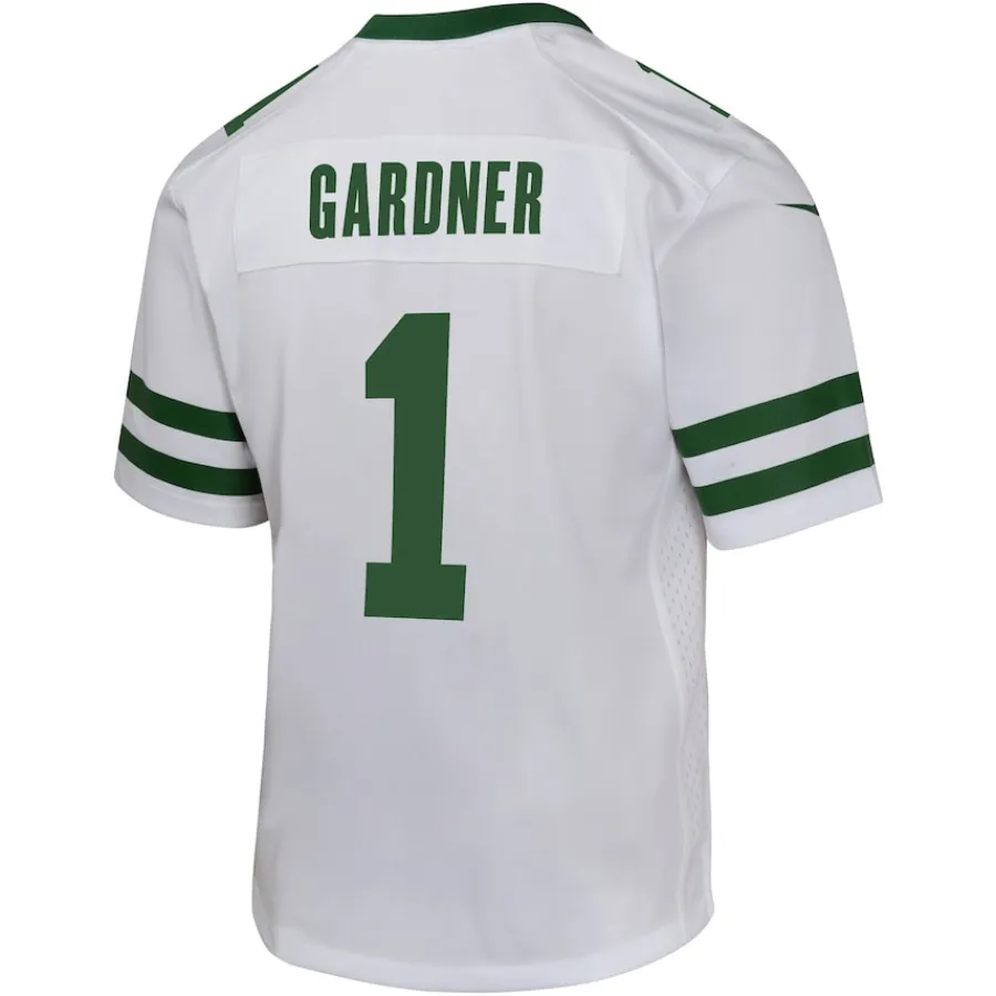 Kids New York Jets Jerseys | Kids^Youth Nike Ahmad Sauce Gardner Legacy White Game Jersey